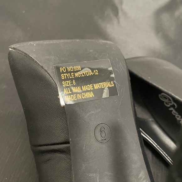 Ladies high heels pointed shoes size 6 heel size 3 inches long - Picture 6 of 6